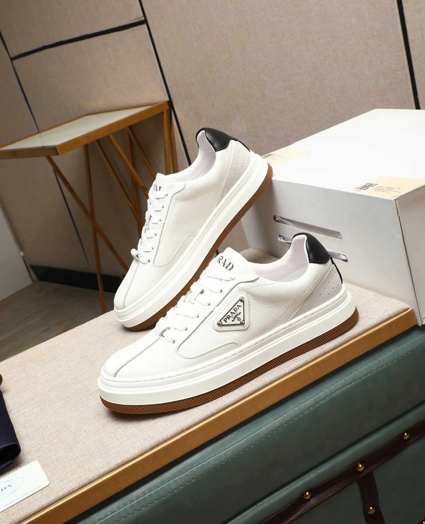 Men's shoes 💰440 🌹🌹[PRADA—Prada] 2025 latest model 🙈original replica! 👟👟👟Available here. The workmanship is top-notch. The upper is made from Italy. 🇮🇹Imported first-layer cowhide. ❗️Breathable genuine leather lining @Suitable for travel. The original version has an enlarged engraved sole, making it suitable for all kinds of travels, showing low-key luxury. Let quality speak for itself. Color: Size: 38-45